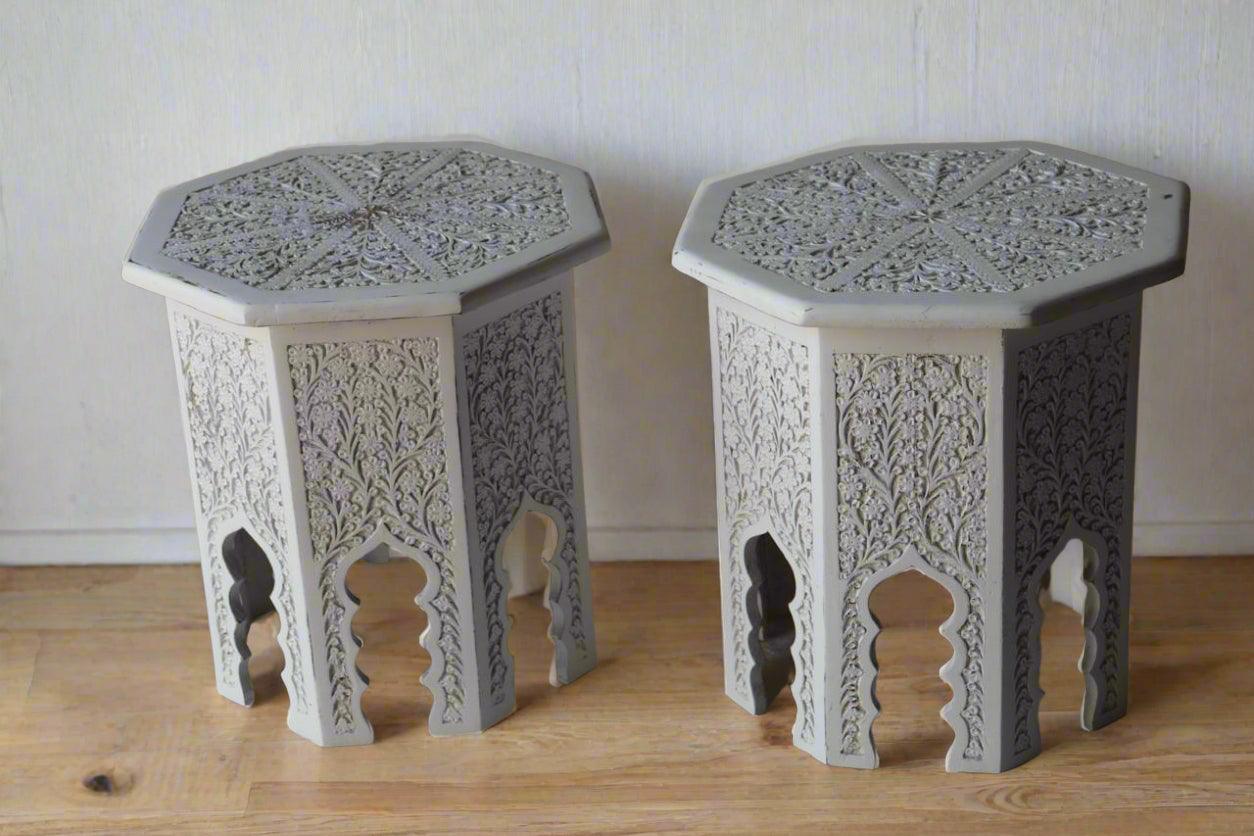 The Maharaja Octagon Stool - TesuFolding Chairs & Stools