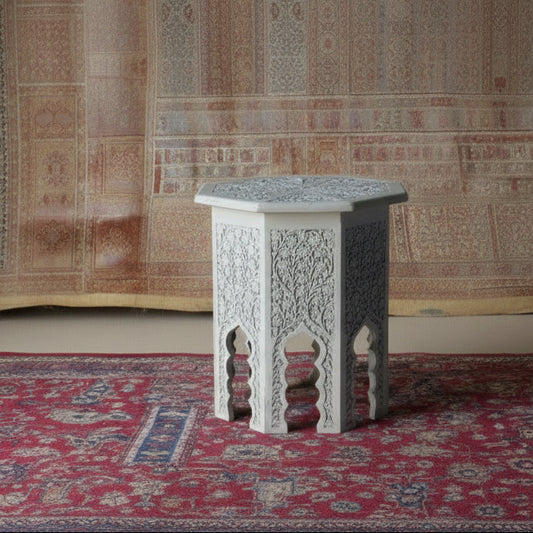 The Maharaja Octagon Stool - TesuFolding Chairs & Stools