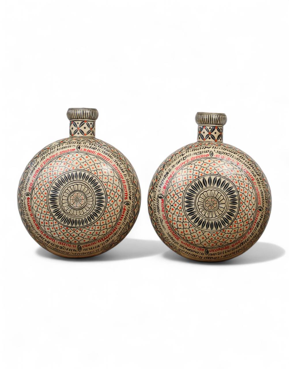 The Painted Iron Pot - TesuClay Pots