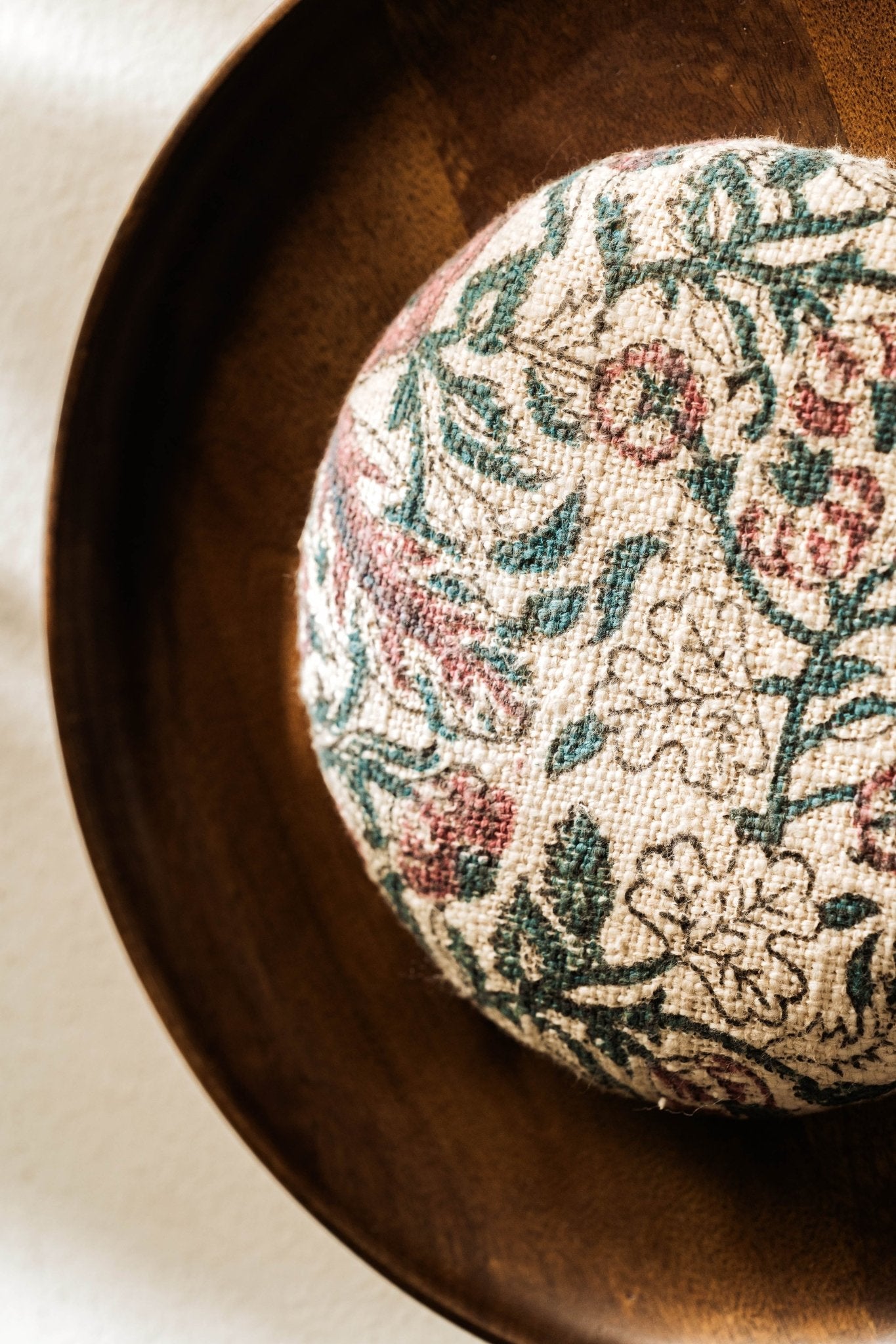 Threaded Treasures Wood and Fabric Wall Decor - TesuWall Decor