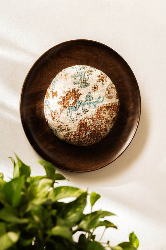 Threaded Treasures Wood and Fabric Wall Decor - TesuWall Decor