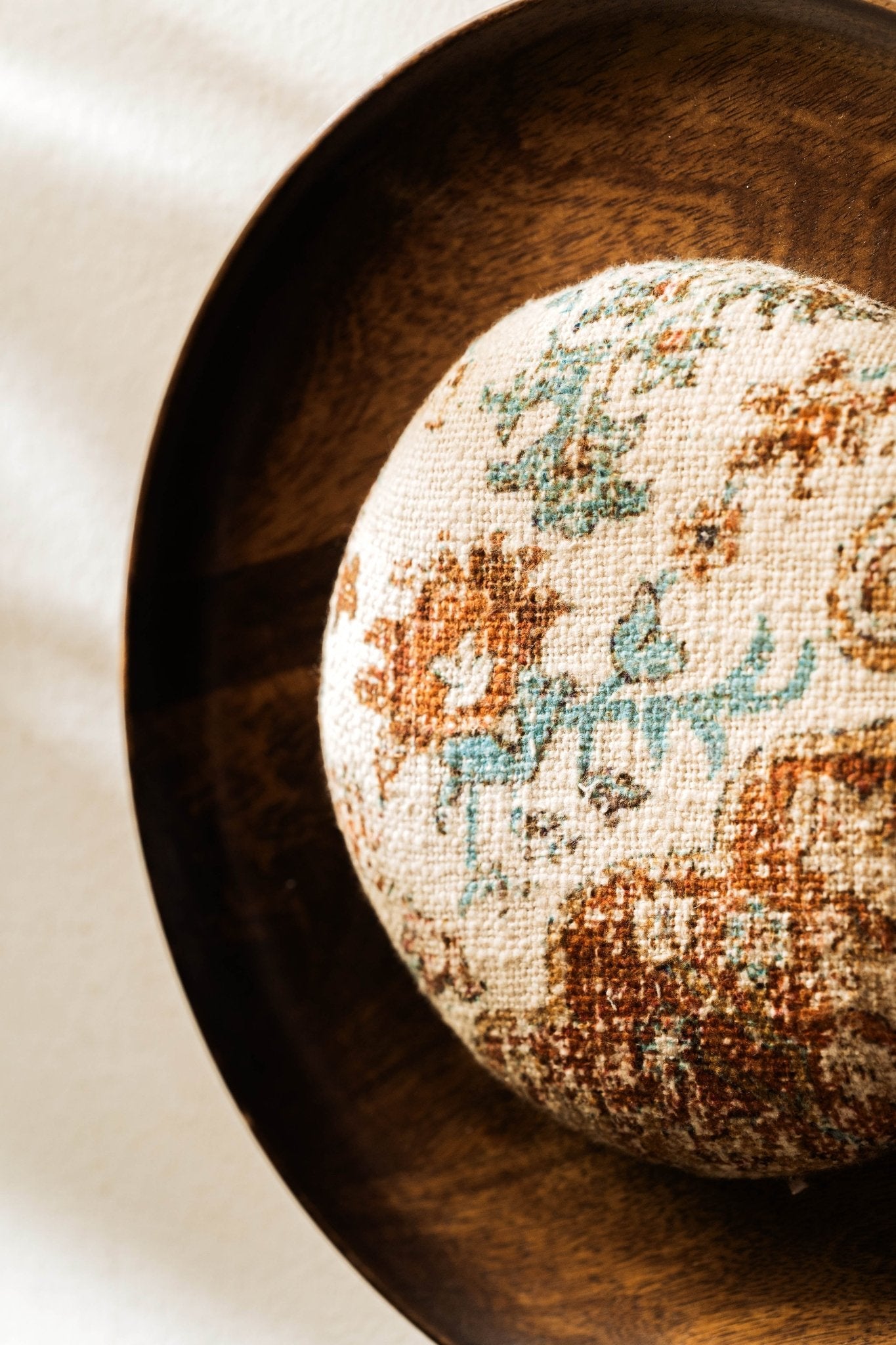 Threaded Treasures Wood and Fabric Wall Decor - TesuWall Decor