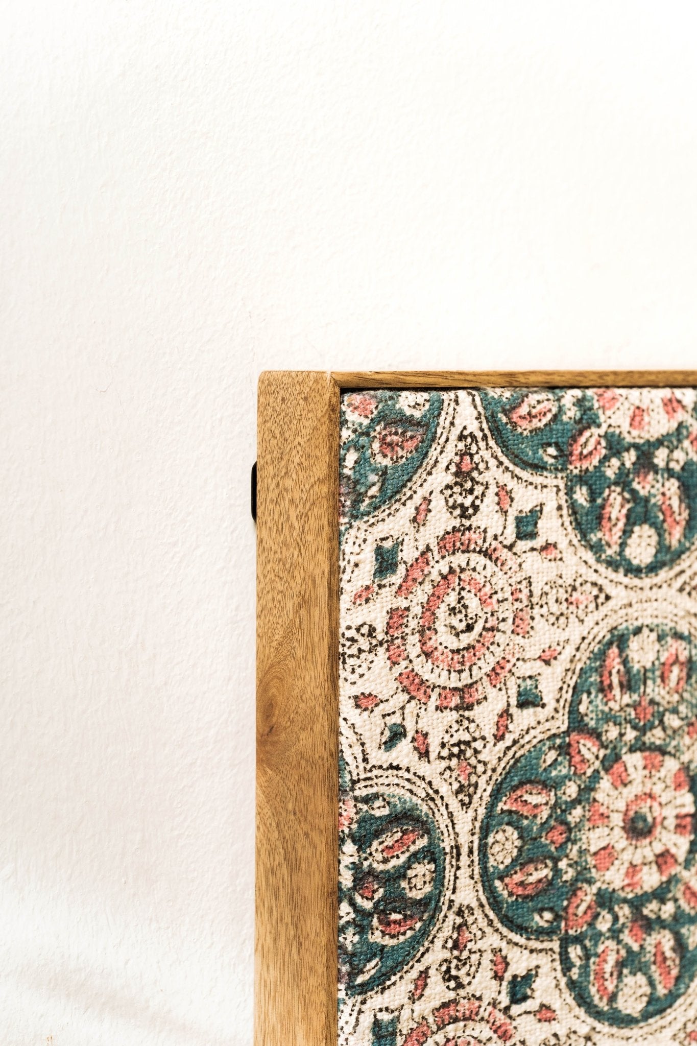 Threaded Treasures Wood and Fabric Wall Decor - Big - TesuWall Decor