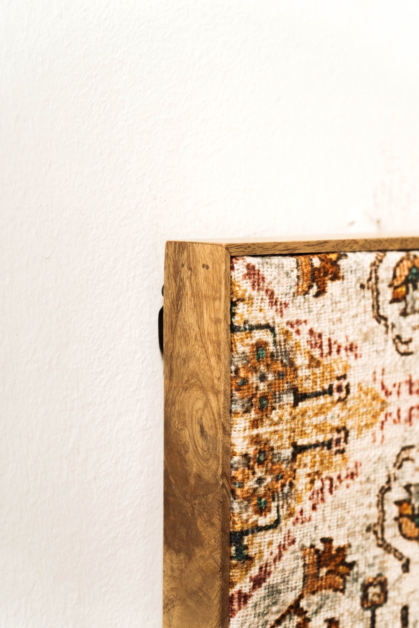 Threaded Treasures Wood and Fabric Wall Decor - Big - TesuWall Decor