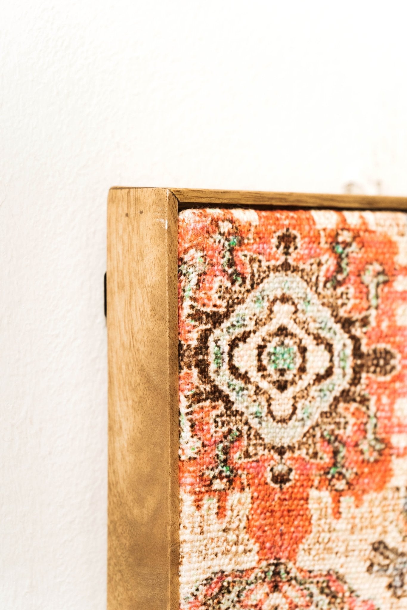 Threaded Treasures Wood and Fabric Wall Decor - Big - TesuWall Decor