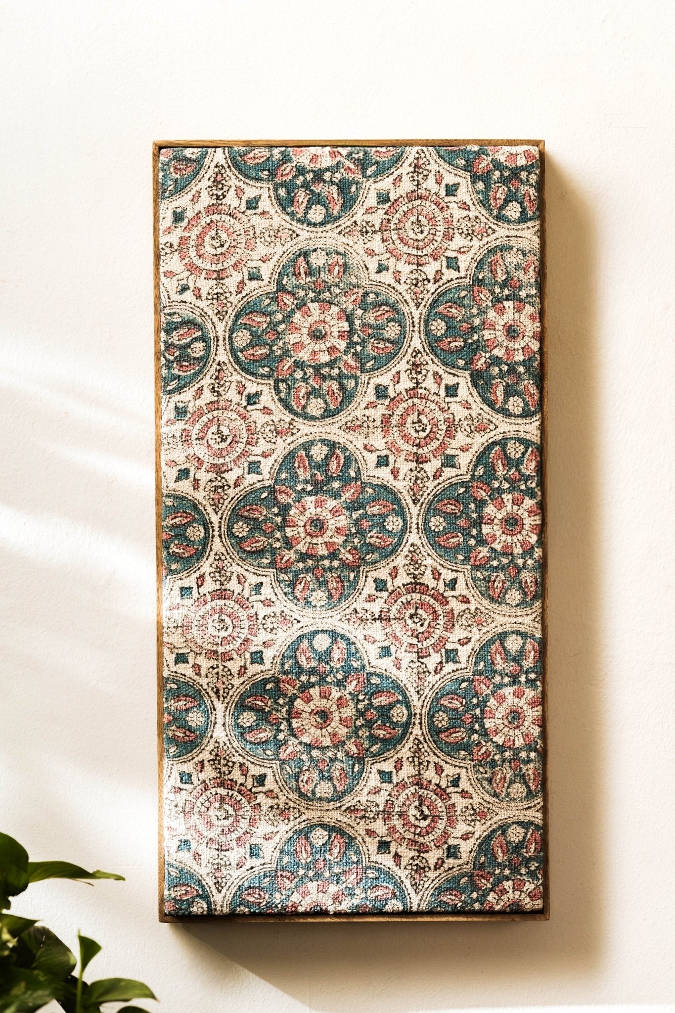 Threaded Treasures Wood and Fabric Wall Decor - Big - TesuWall Decor