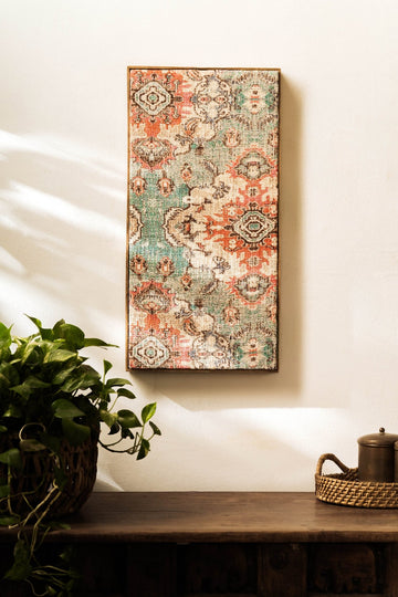 Threaded Treasures Wood and Fabric Wall Decor - Big - TesuWall Decor