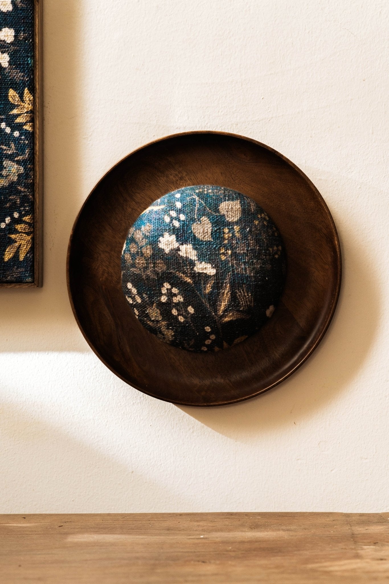 Threaded Treasures Wood and Fabric Wall Decor - Set of 2 - TesuWall Decor