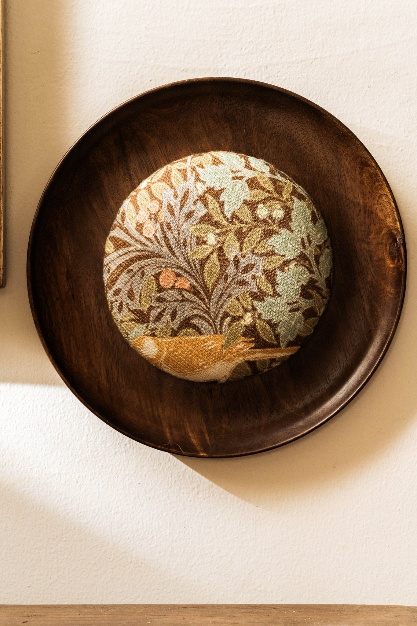Threaded Treasures Wood and Fabric Wall Decor - Set of 2 - TesuWall Decor