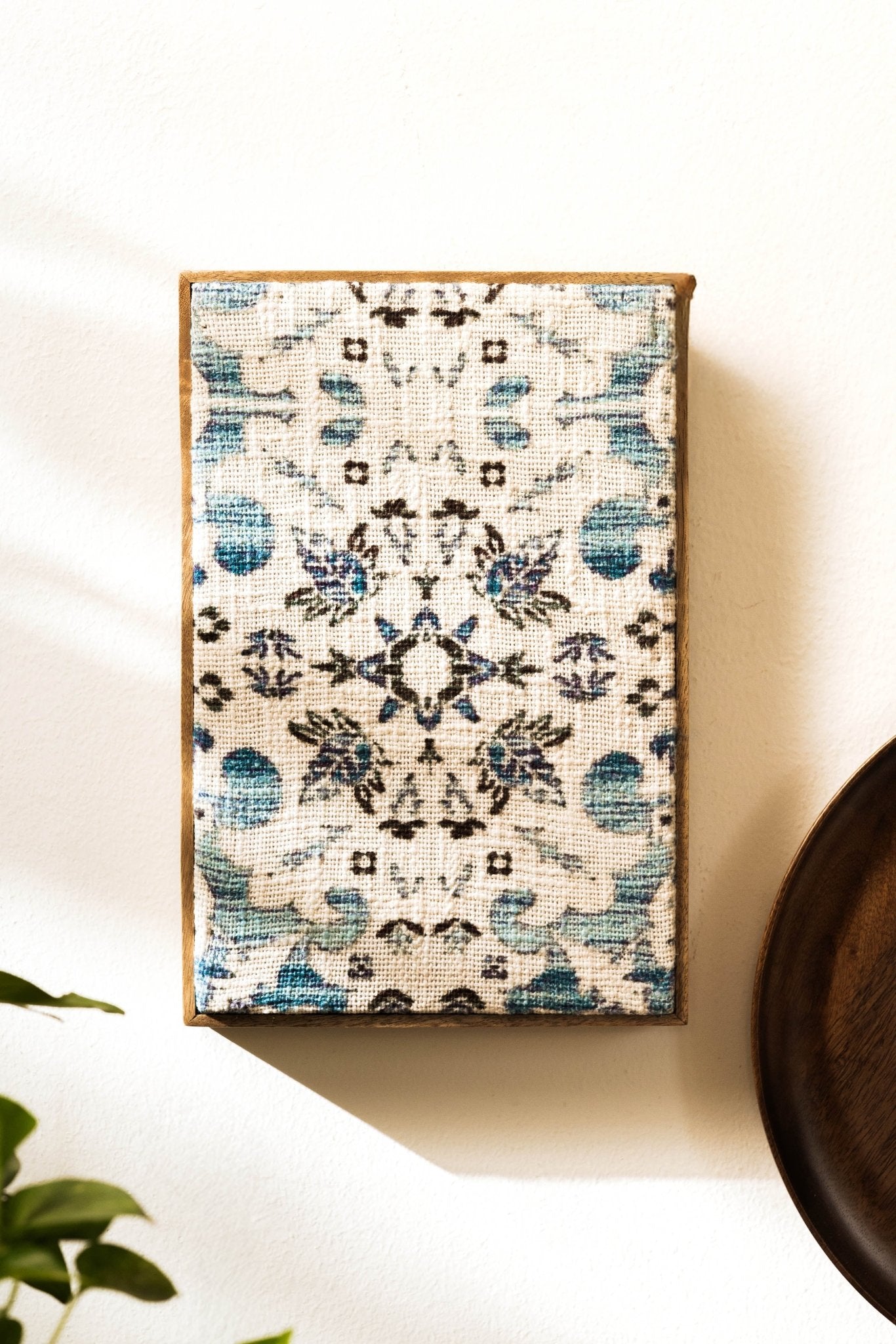 Threaded Treasures Wood and Fabric Wall Decor - Set of 2 - TesuWall Decor
