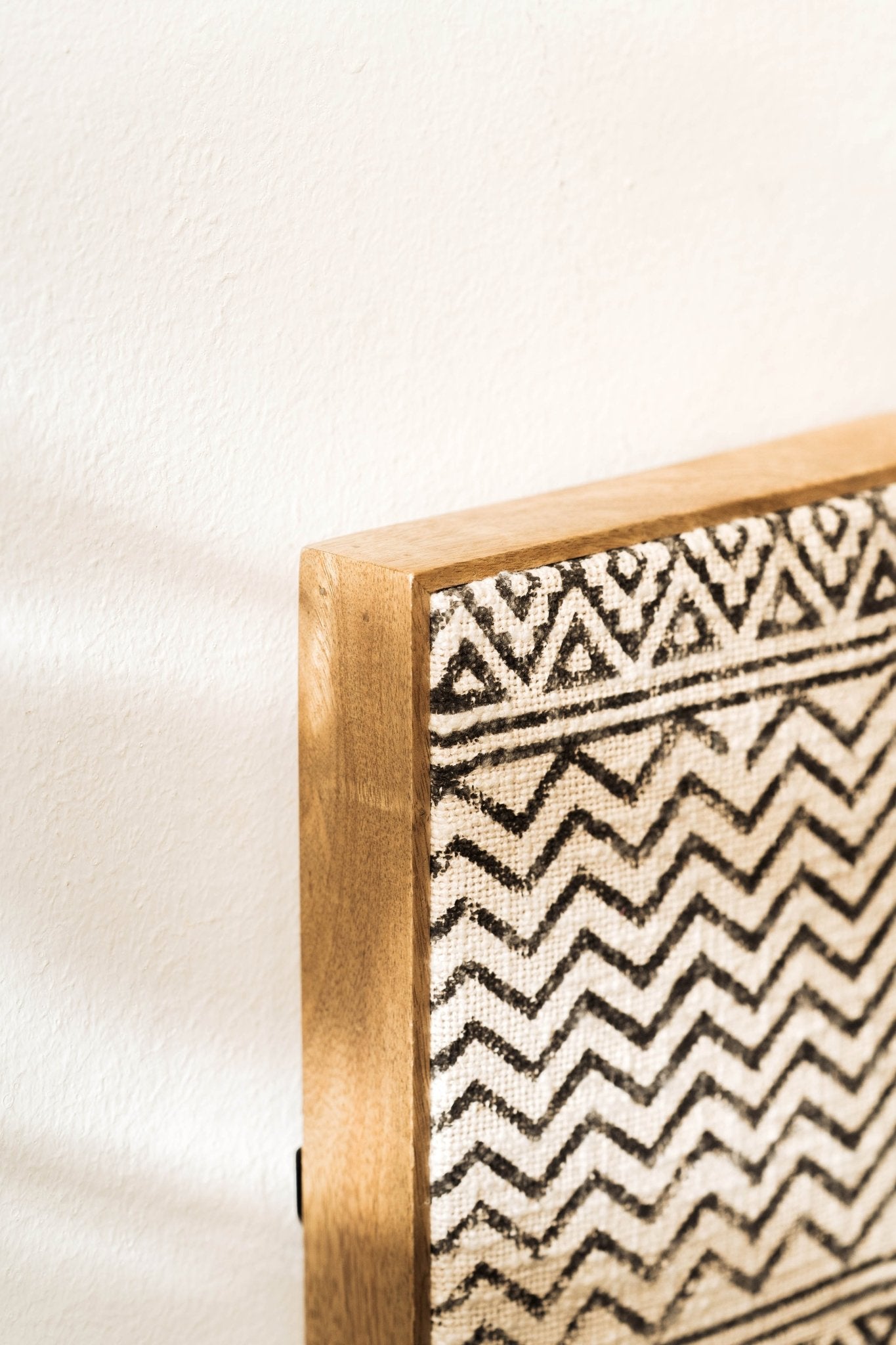 Threaded Treasures Wood and Fabric Wall Decor - Set of 2 - TesuWall Decor