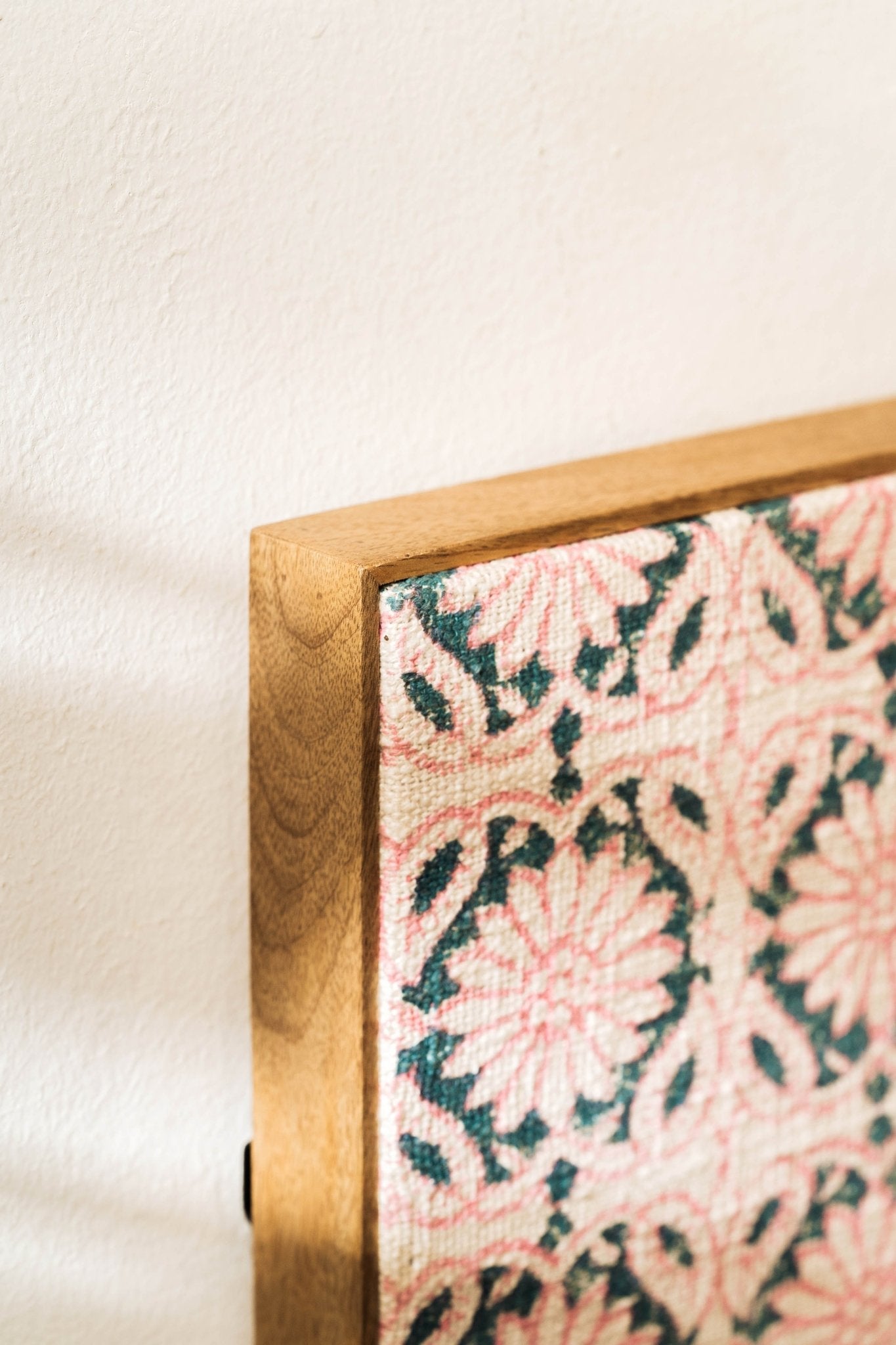 Threaded Treasures Wood and Fabric Wall Decor - Set of 2 - TesuWall Decor