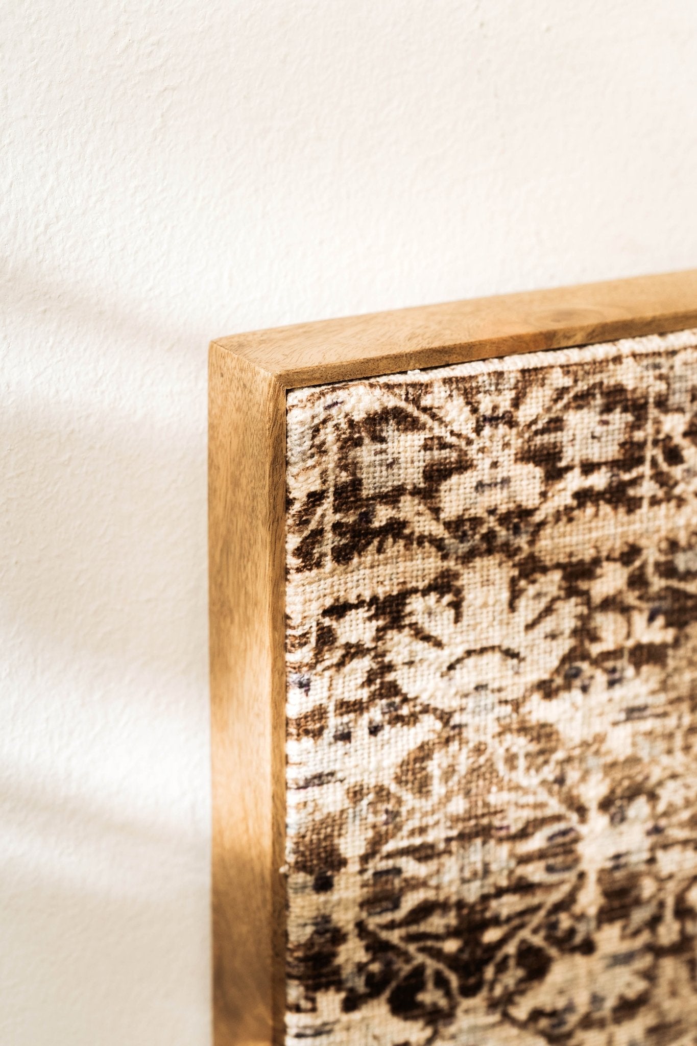 Threaded Treasures Wood and Fabric Wall Decor - Set of 2 - TesuWall Decor