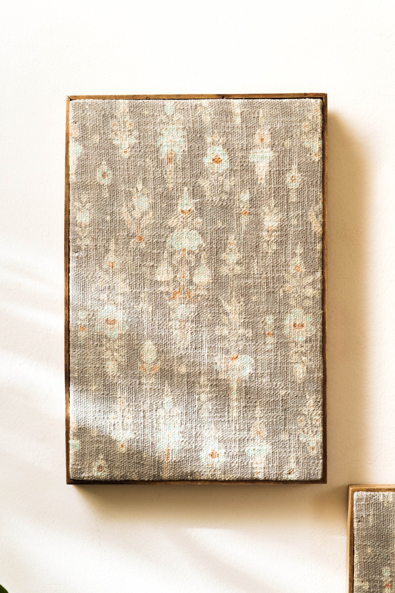 Threaded Treasures Wood and Fabric Wall Decor - Set of 2 - TesuWall Decor