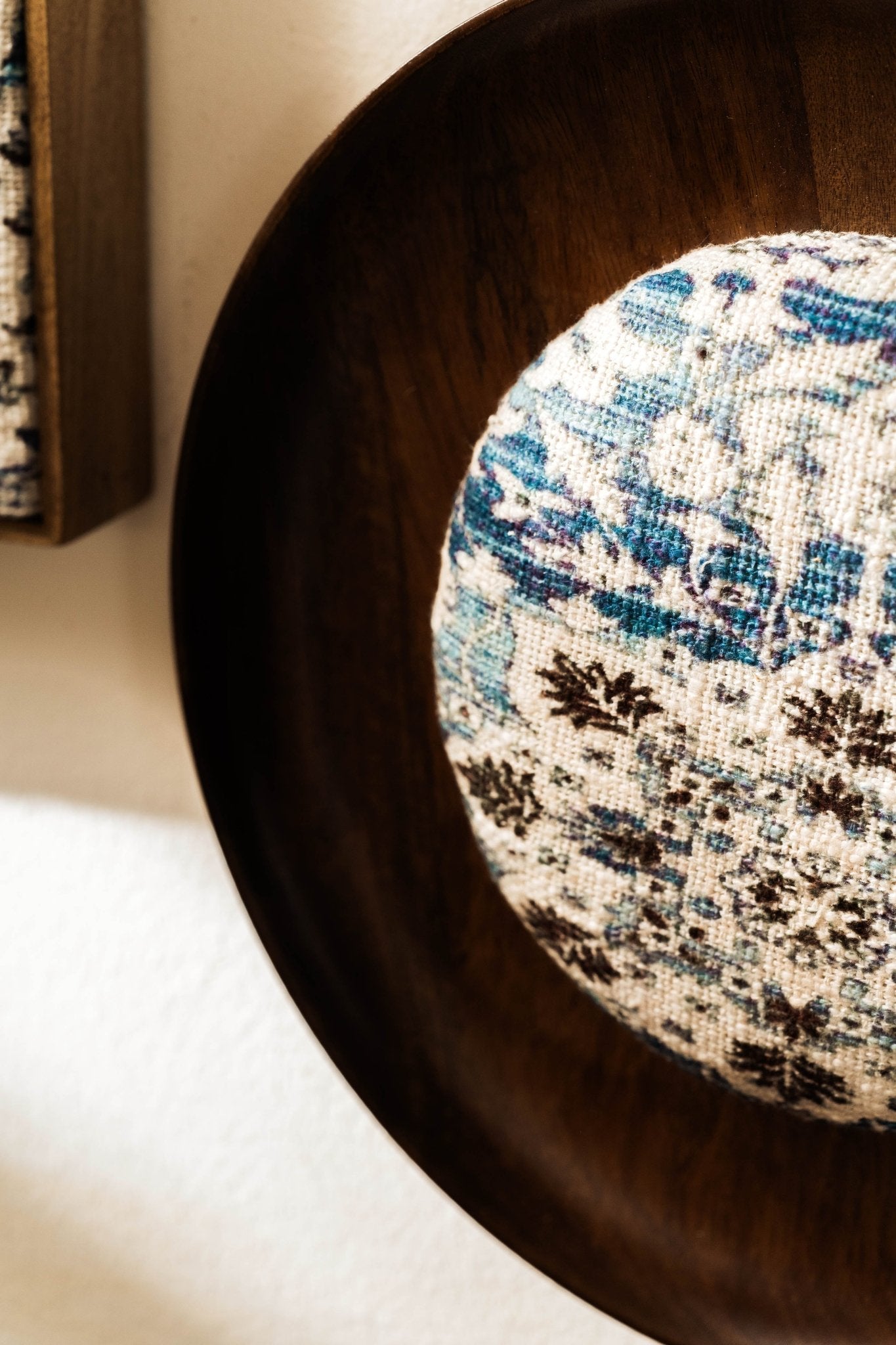 Threaded Treasures Wood and Fabric Wall Decor - Set of 2 - TesuWall Decor