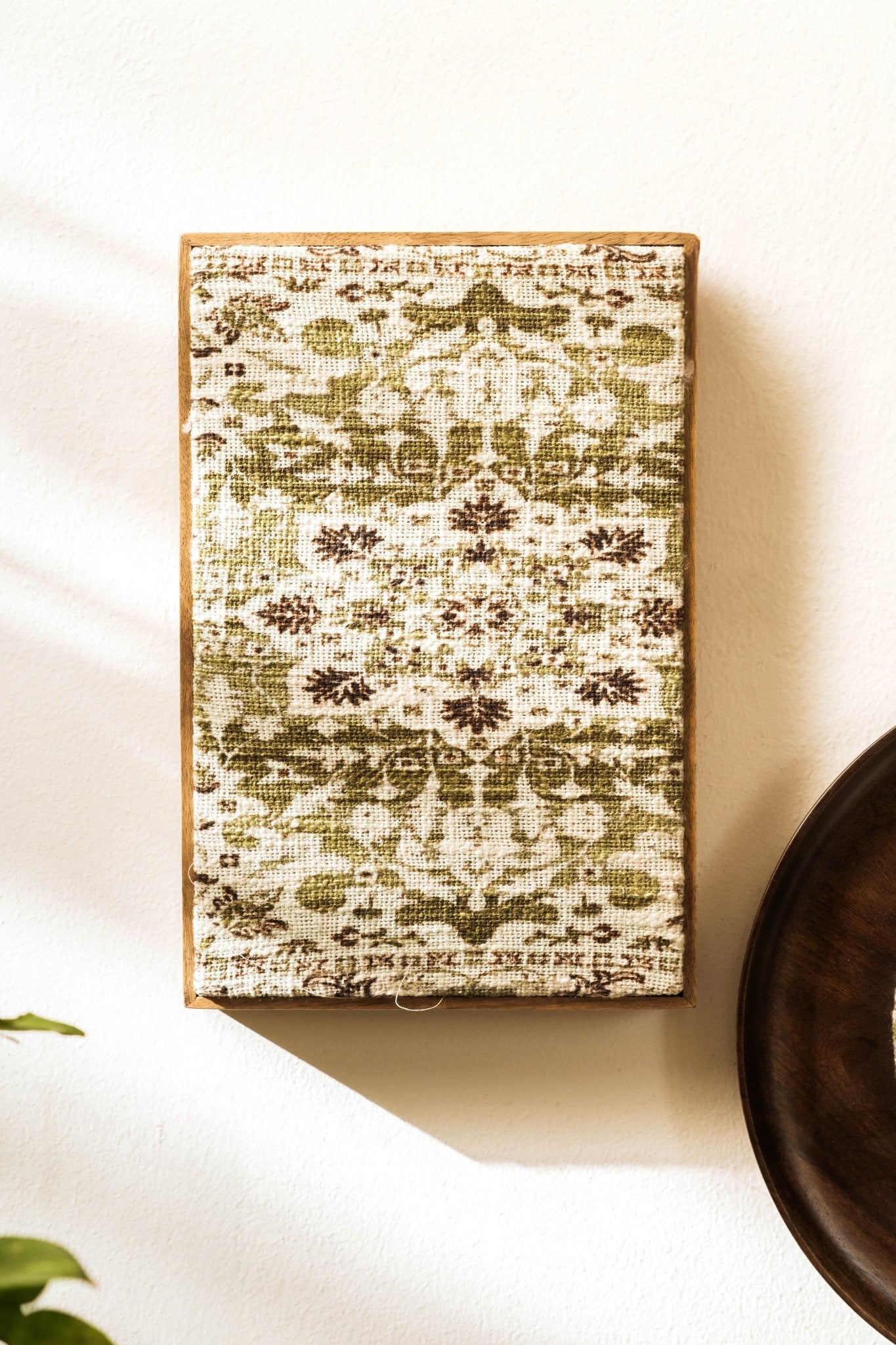 Threaded Treasures Wood and Fabric Wall Decor - Set of 2 - TesuWall Decor