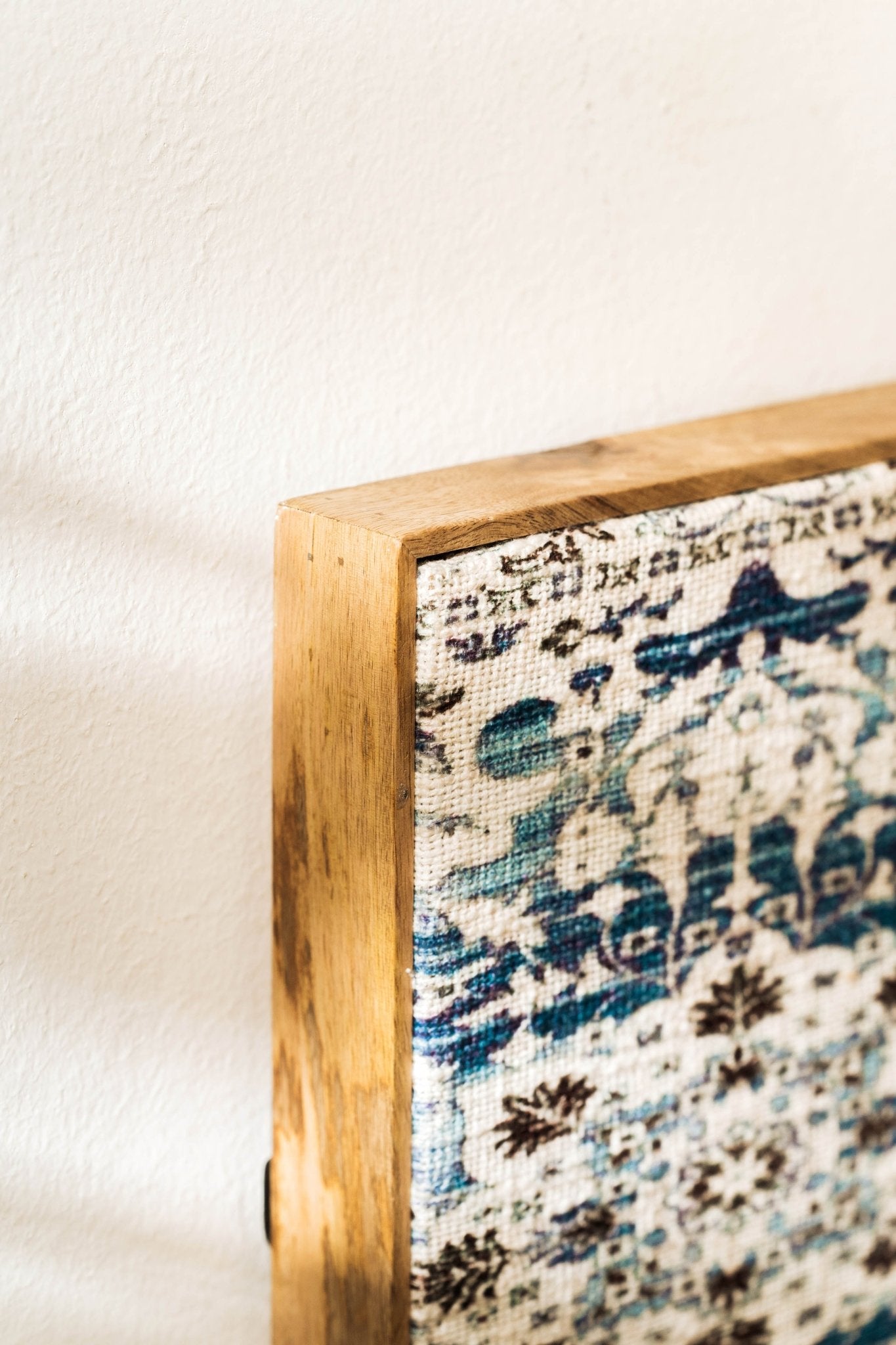 Threaded Treasures Wood and Fabric Wall Decor - Set of 2 - TesuWall Decor