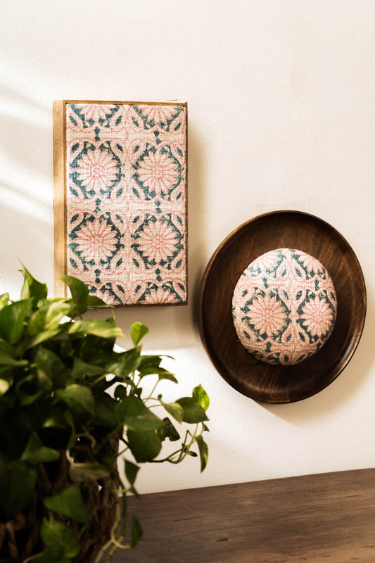 Threaded Treasures Wood and Fabric Wall Decor - Set of 2 - TesuWall Decor
