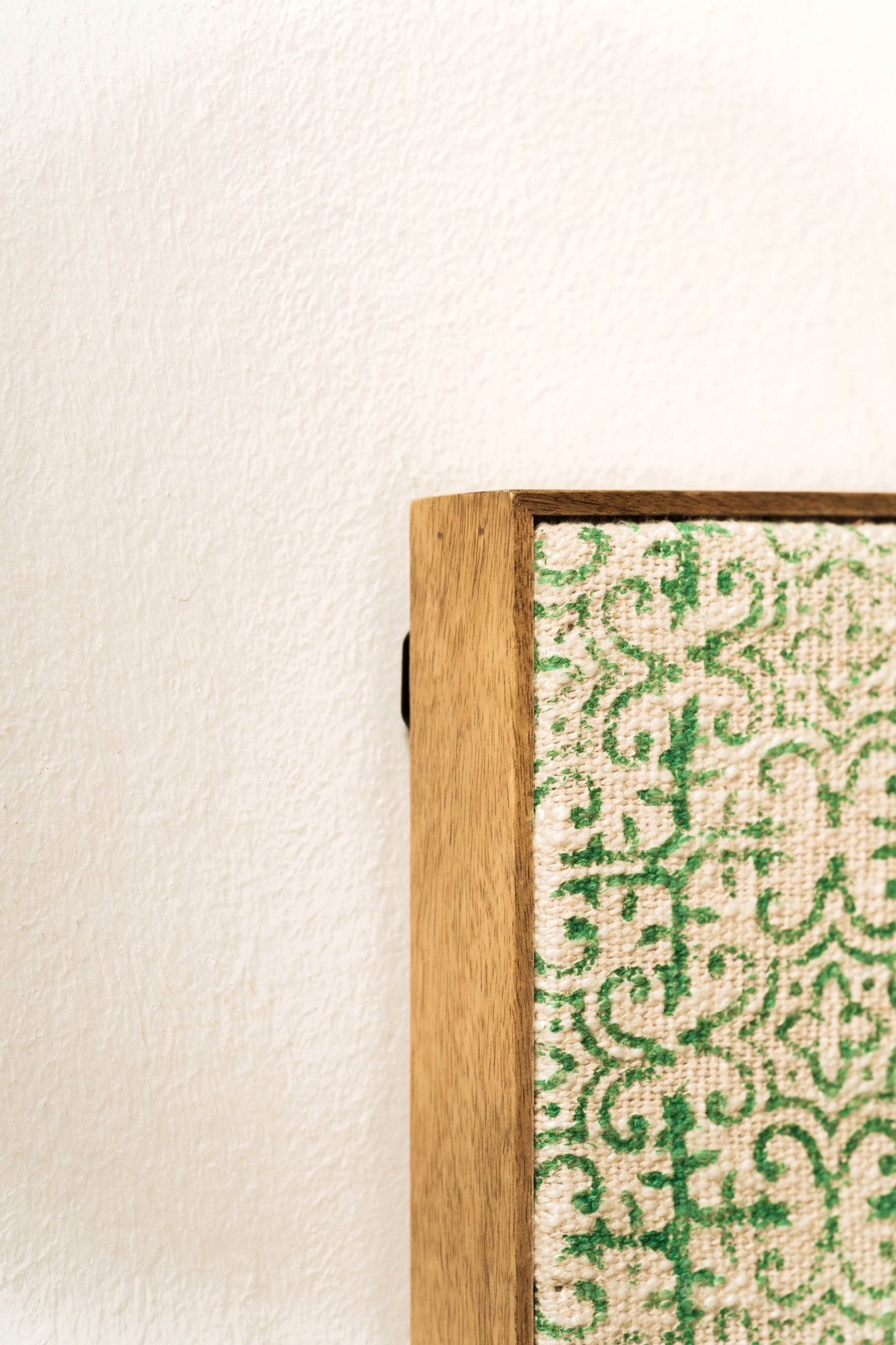 Threaded Treasures Wood and Fabric Wall Decor - Set of 2 - TesuWall Decor
