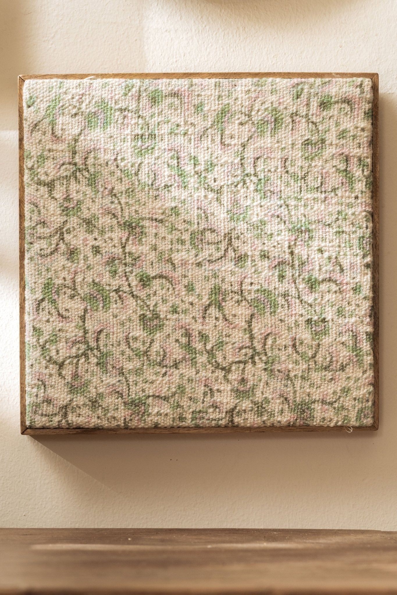 Threaded Treasures Wood and Fabric Wall Decor - Set of 3 - TesuWall Decor