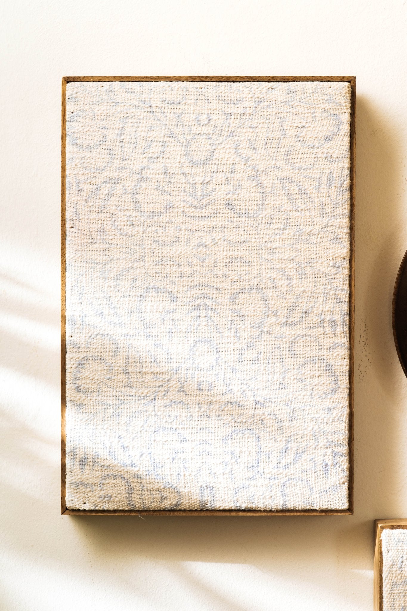 Threaded Treasures Wood and Fabric Wall Decor - Set of 3 - TesuWall Decor