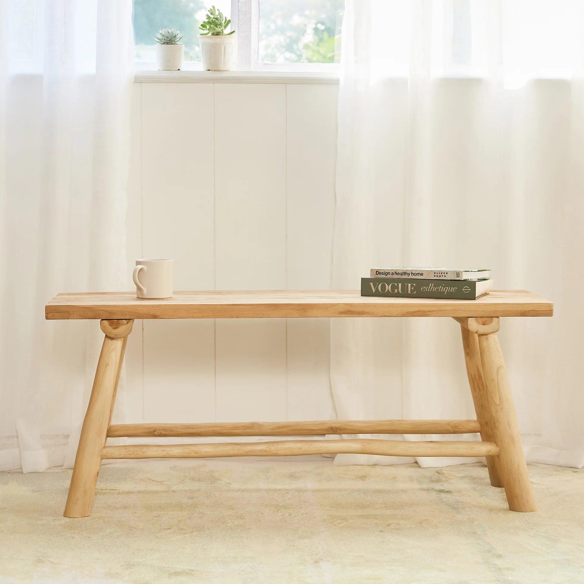Timber Grace Bench - TesuWooden Bench