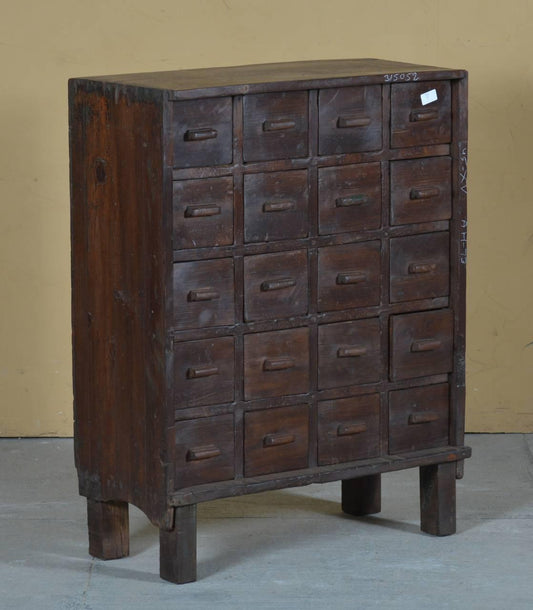 Timber Legacy Cabinet - Reclaimed Teak Multi - Drawer Chest - TesuCabinets & Storage
