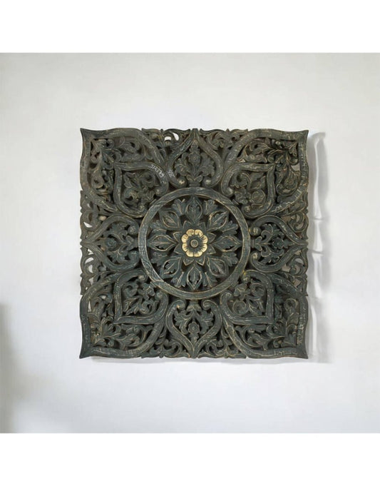 Timeless Lotus Wooden Panel - TesuWall Decor
