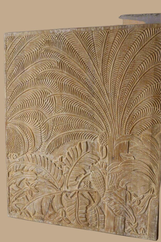 Carved Tropical Panel - TESU