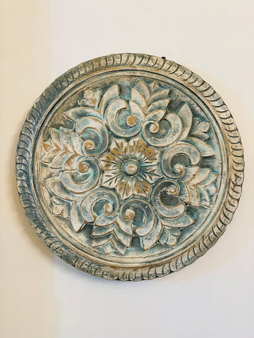 Turquoise Carved Wall Decor - TesuWall Decor