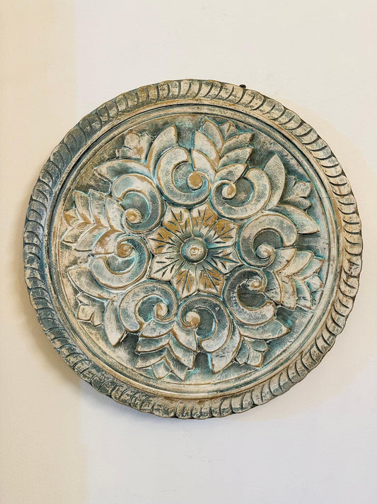Turquoise Carved Wall Decor - TesuWall Decor