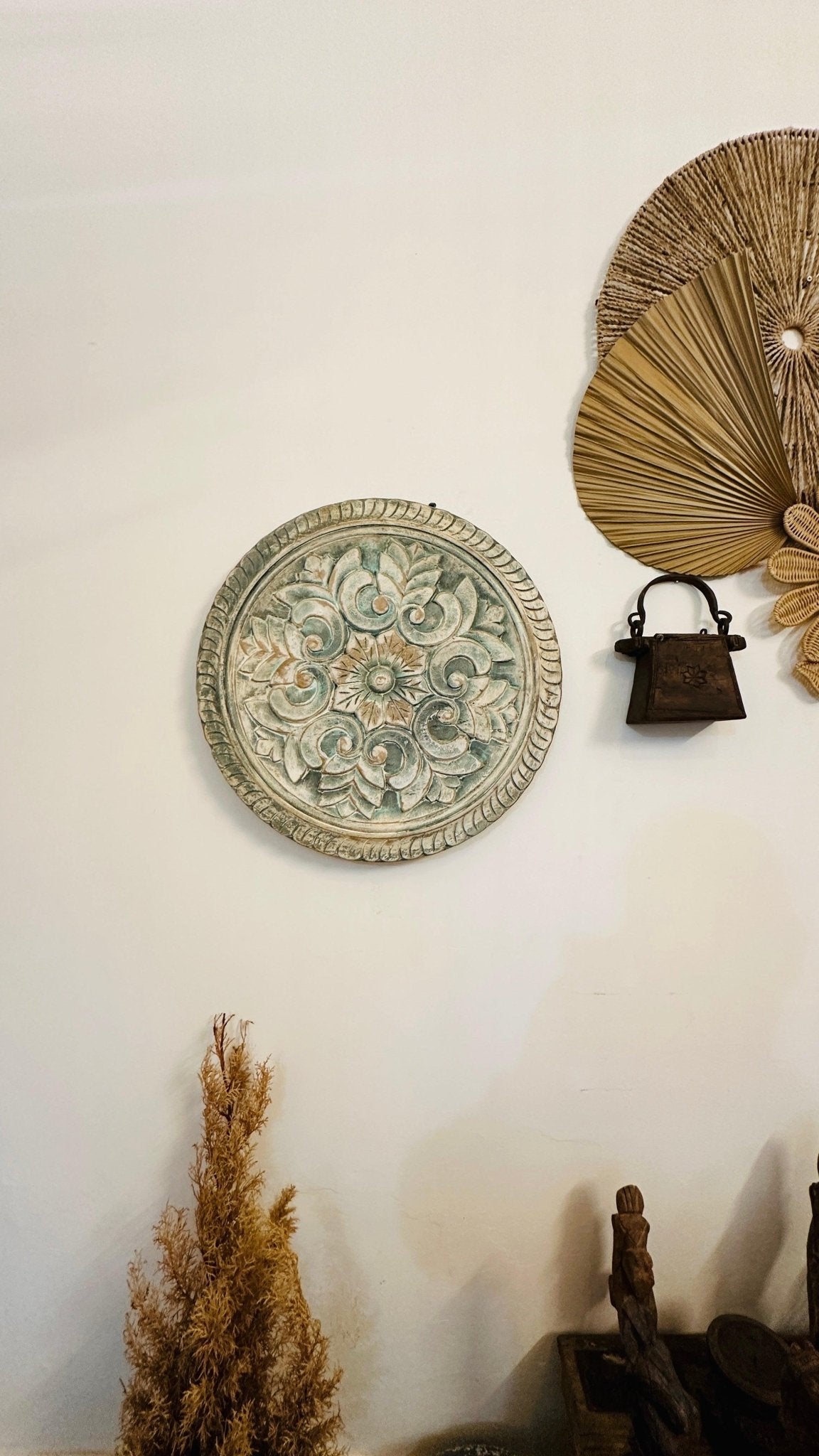 Turquoise Carved Wall Decor - TesuWall Decor