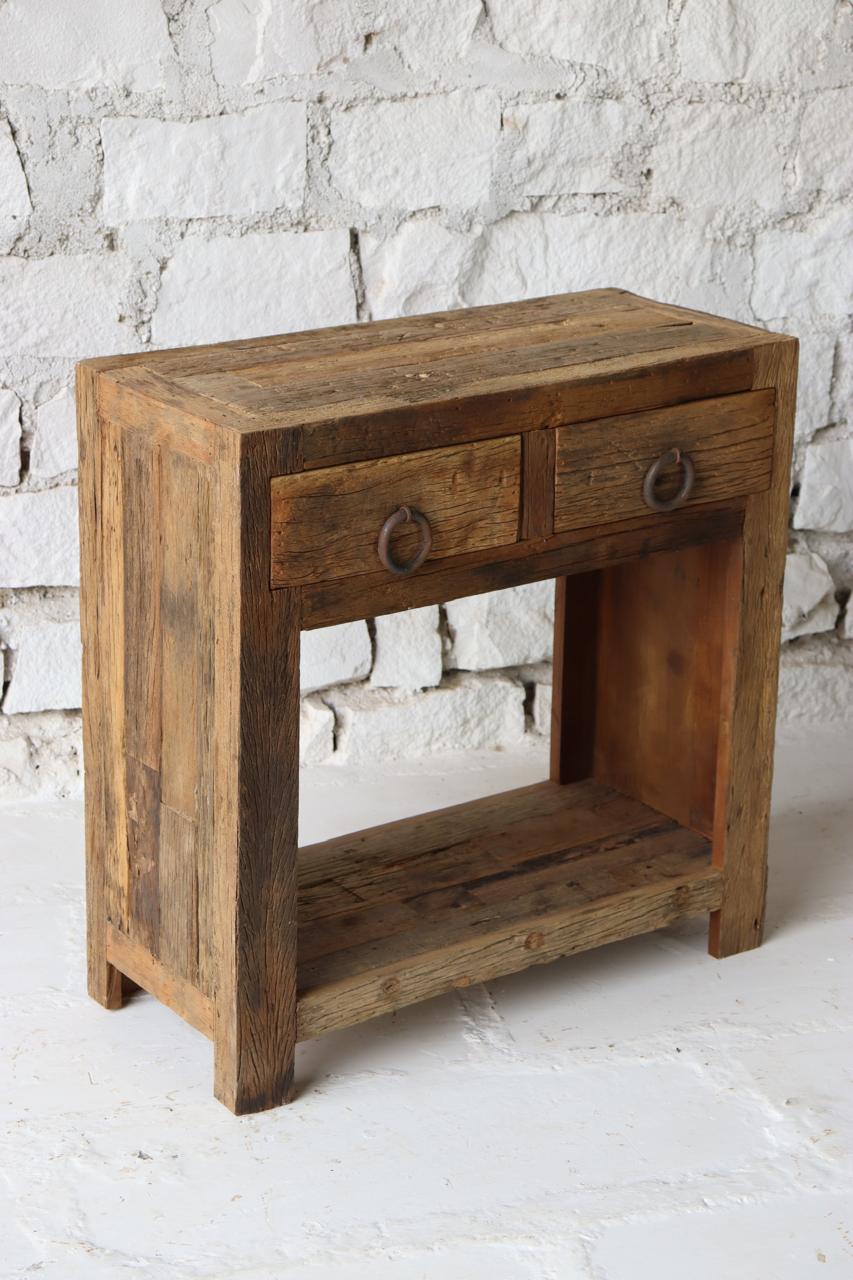 Twin Drawer Table Wabi Sabi - TesuConsole Table
