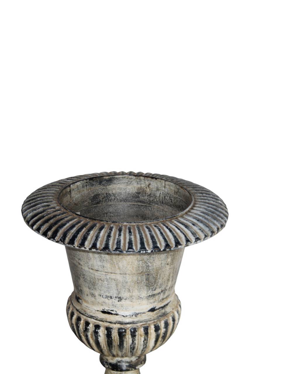 Vintage Crest Iron Planter - TesuPlanter