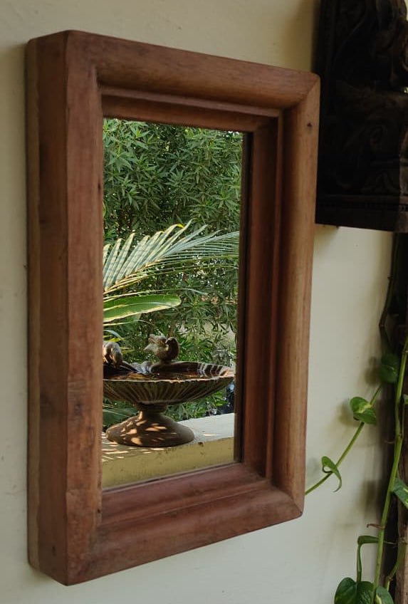 Vintage Grain Mirror Frame - TesuMirror