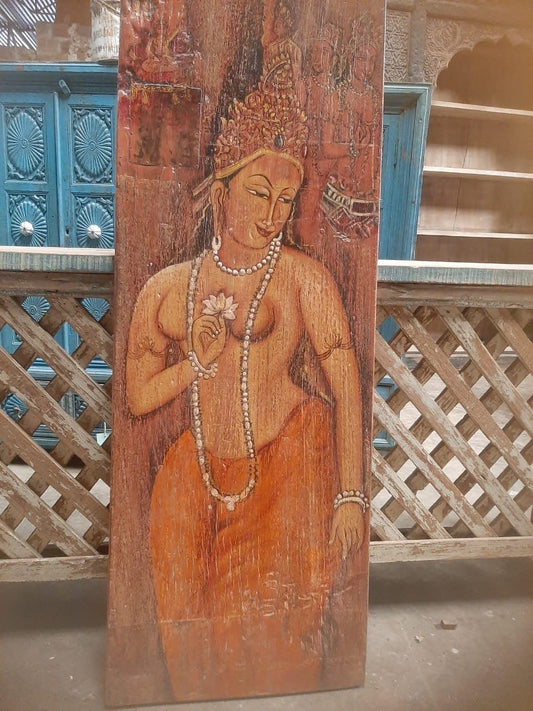 Vintage Reverie Painted Panel - TesuWall Decor