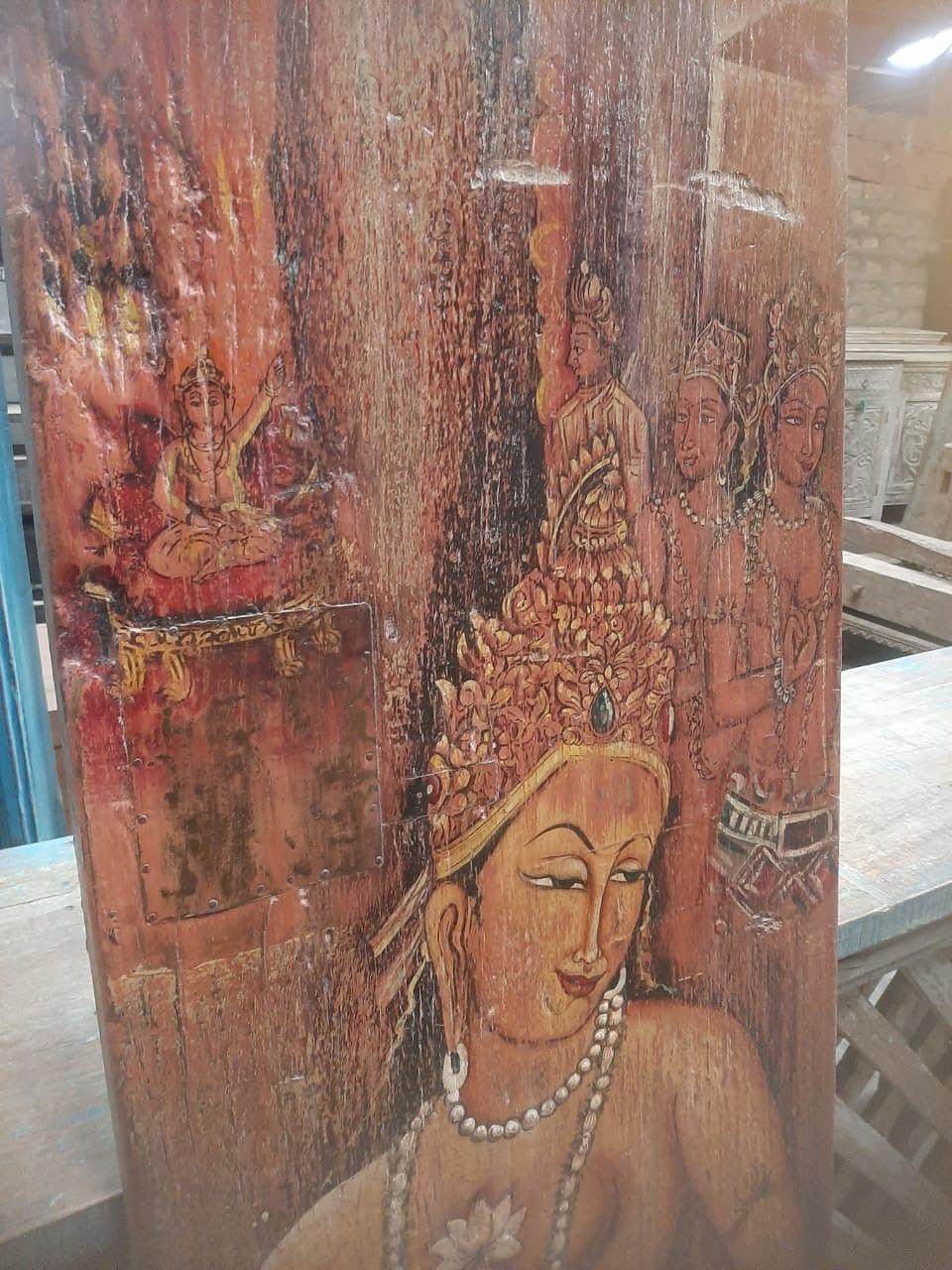 Vintage Reverie Painted Panel - TesuWall Decor