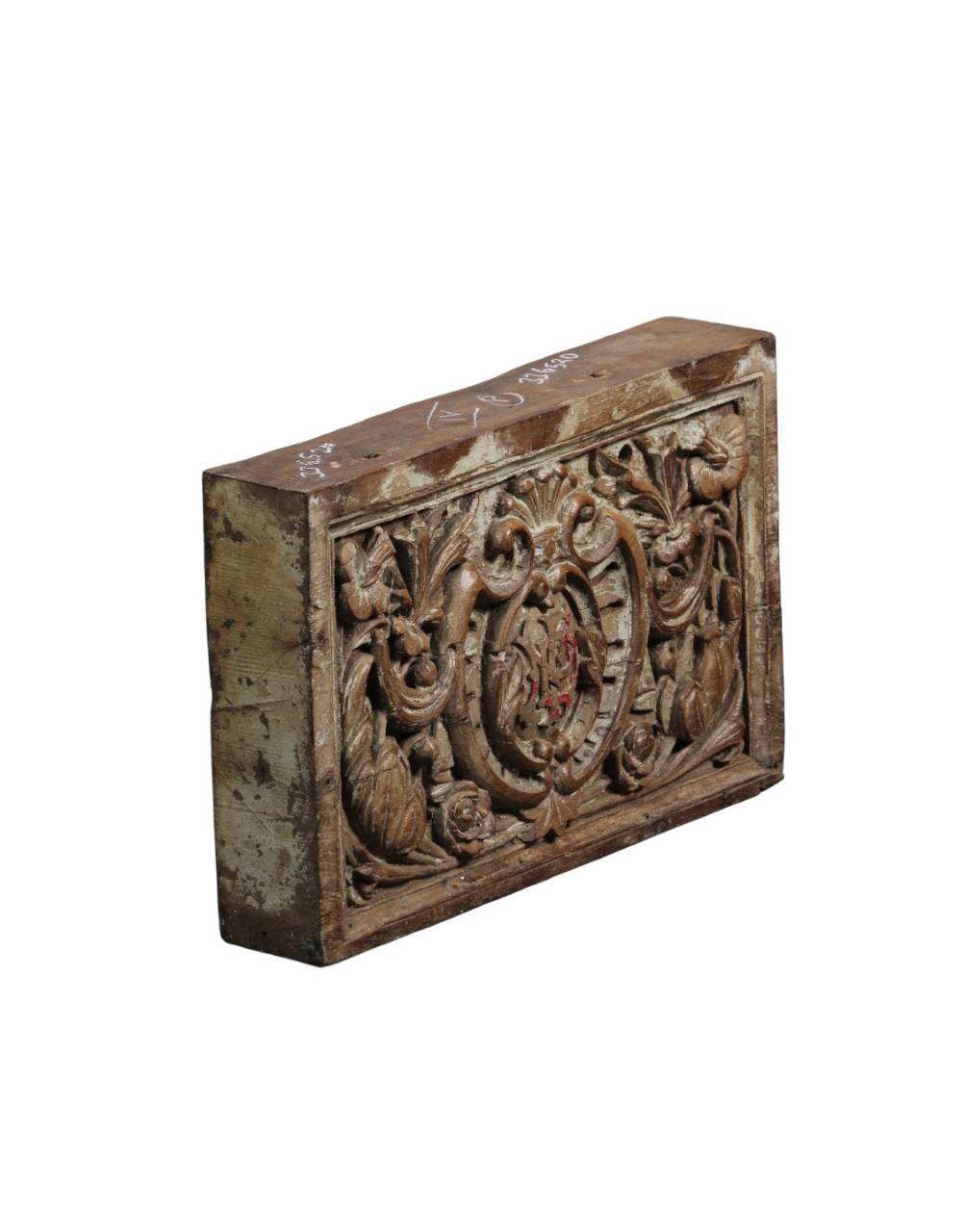 Vintage Teak Wood Wall Accent - Handcrafted Wooden Panel for Home Decor - TesuWall Decor