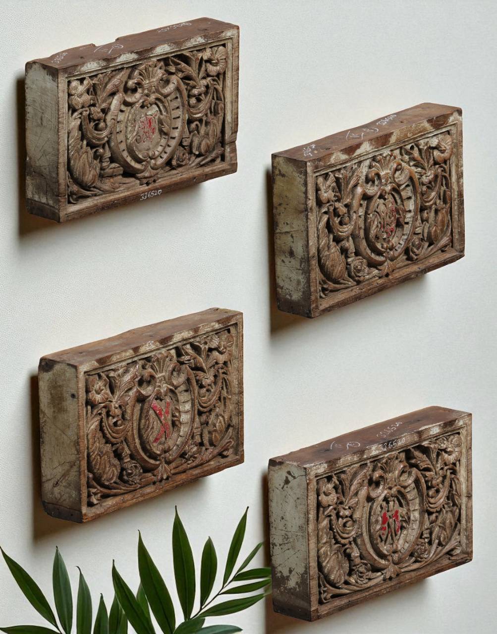 Vintage Teak Wood Wall Accent - Handcrafted Wooden Panel for Home Decor - TesuWall Decor