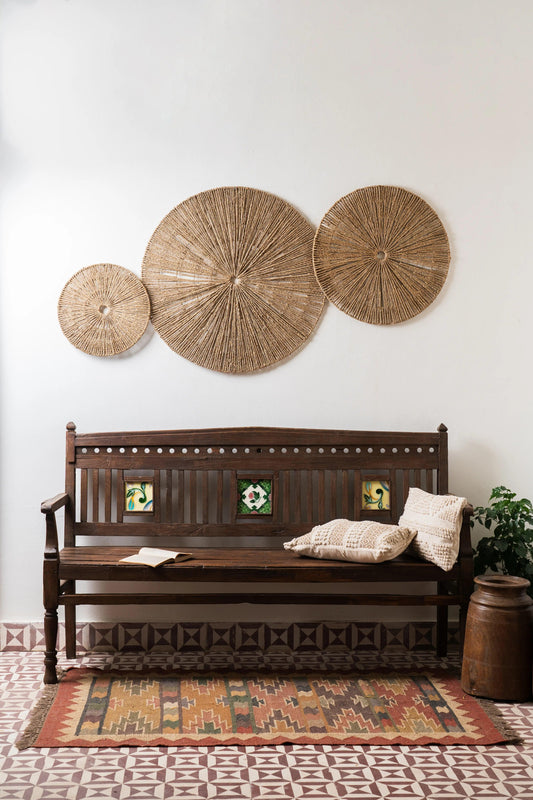 Vintage Wooden Bench - TesuWooden Bench