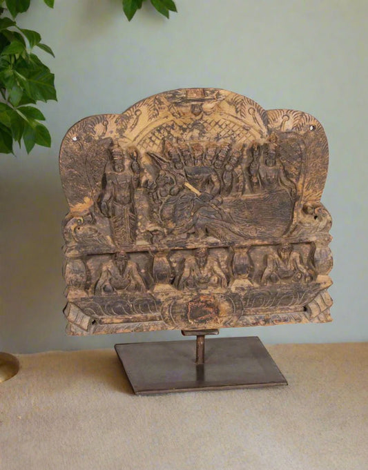 Vishnu Ananta Panel - TesuWooden Bracket