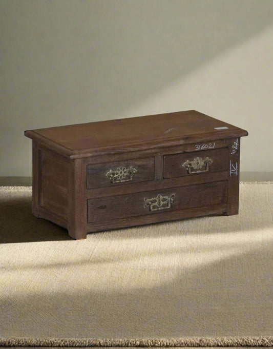 Wooden 3 Drawer Chest - TesuCabinets & Storage
