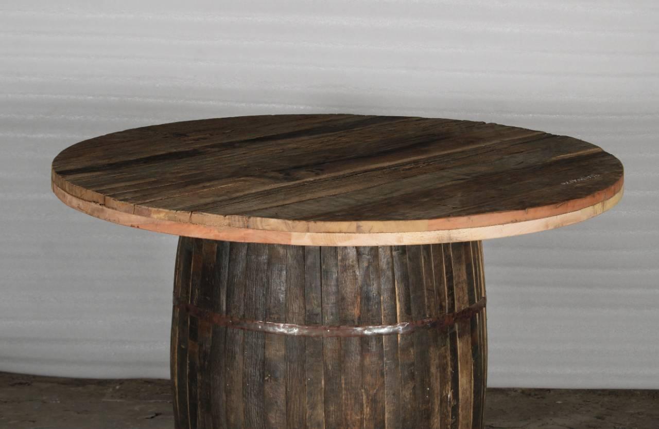 Wooden Barel Table - TesuTable
