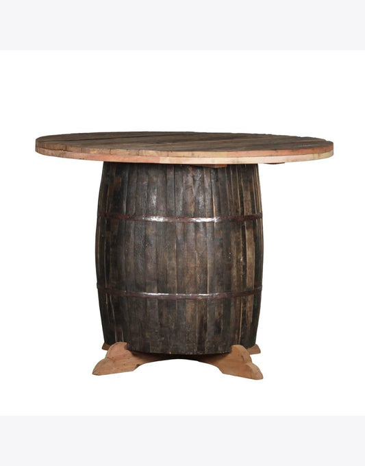 Wooden Barel Table - TesuTable