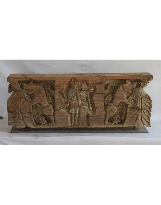 Wooden Bracket on Stand - TesuWooden Bracket