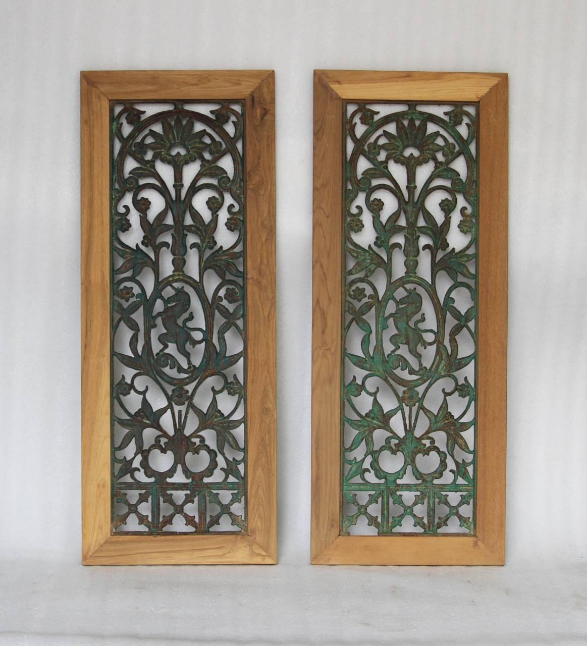 Wooden Cast Iron Jali - TesuWall Decor