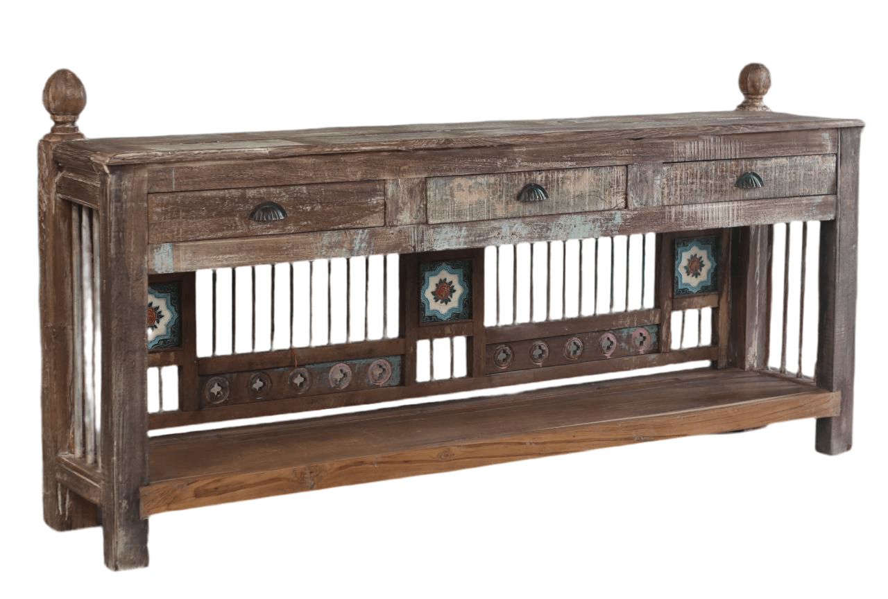 Wooden console Table with Drawer - TesuConsole Table