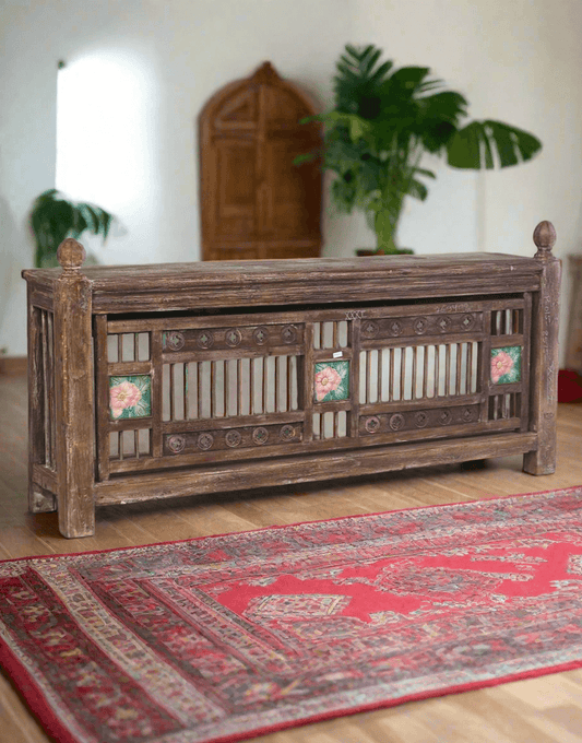 Wooden console Table with Drawer - TesuConsole Table