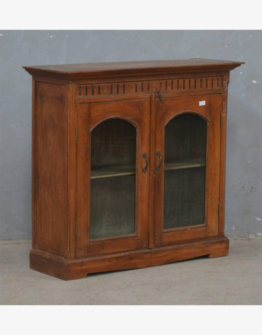 Wooden Glass Cabinet - TesuCabinets & Storage
