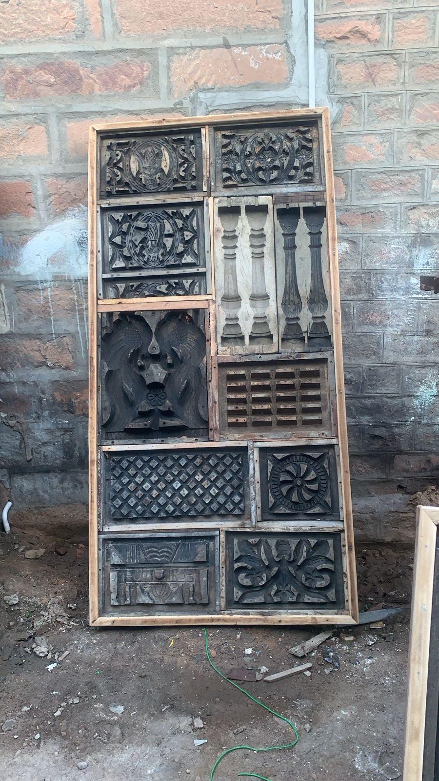 Wooden Hand - Carved Designer Panel - TesuWall Decor
